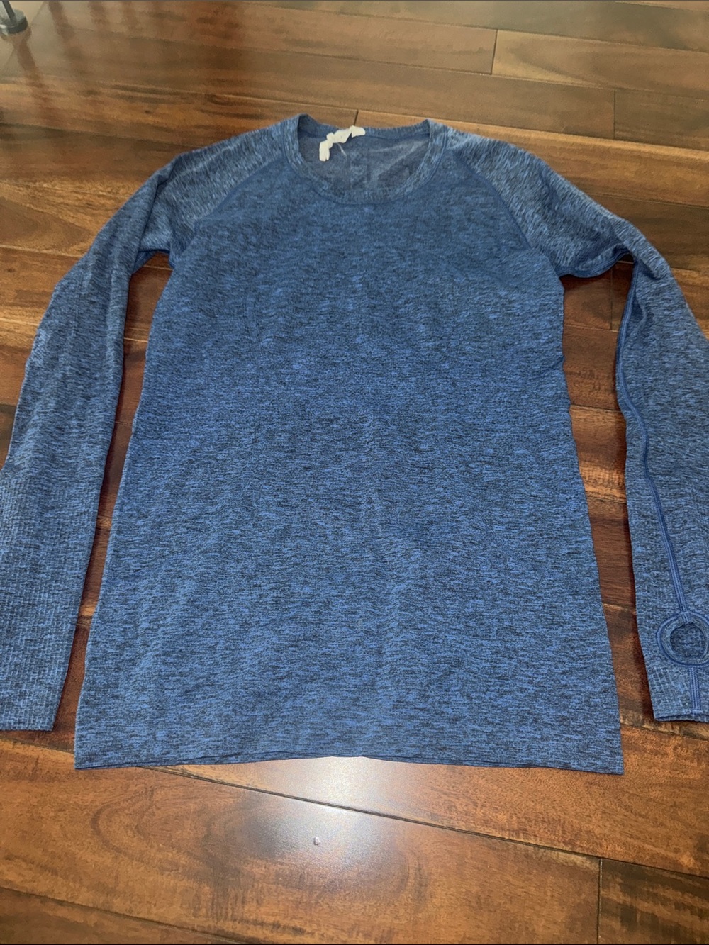 lululemon athletica Navy Heather Performance Long Sleeve